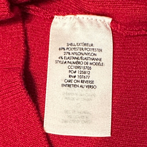 Alice + Olivia Ciara Mock Neck Cropped sweater size medium. - Picture 10 of 11